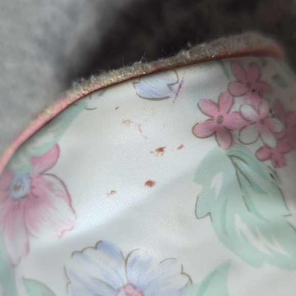 Avon Vintage Style Floral Makeup Cosmetic Toiletry Bag - Picture 2 of 3